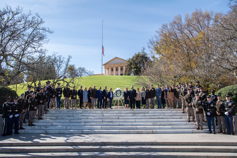 1st Special Forces Command (Airborne) Wreath-Laying Ceremony to Commemorate President John F. Kennedy's Contributions to the U.S. Army Special Forces