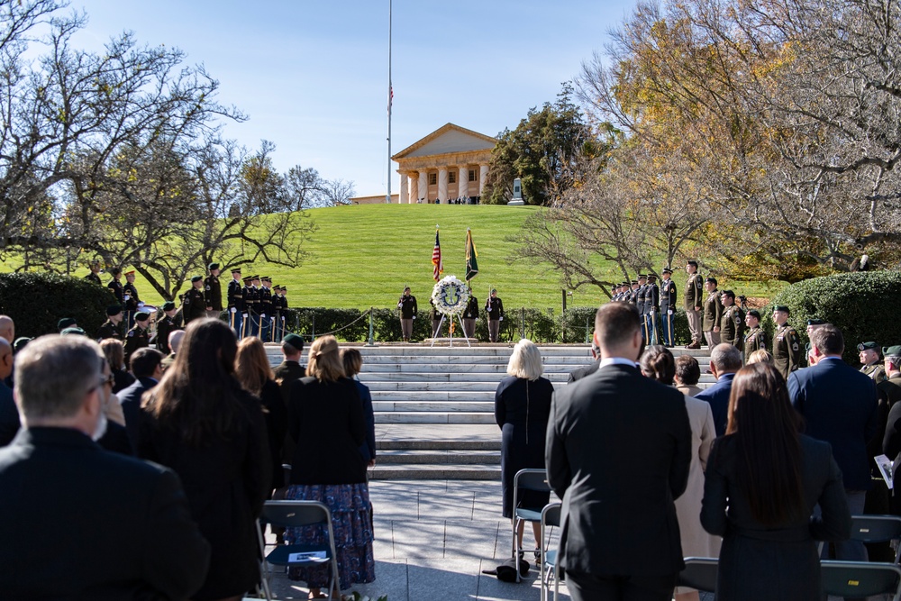 1st Special Forces Command (Airborne) Wreath-Laying Ceremony to Commemorate President John F. Kennedy's Contributions to the U.S. Army Special Forces