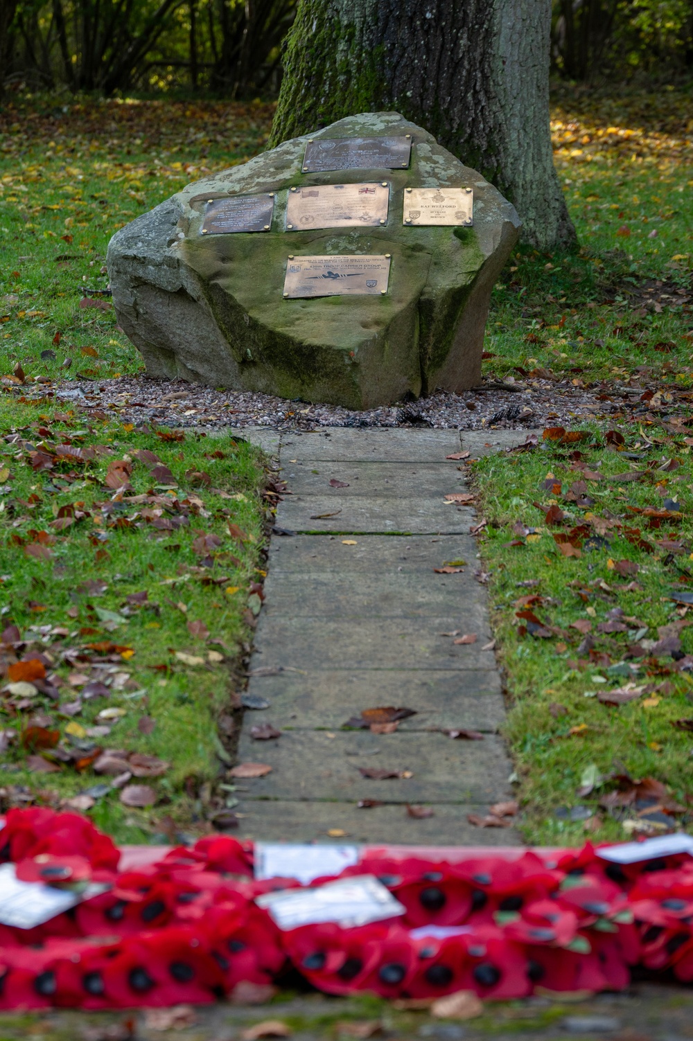 Pathfinders, Royal Air Force hold joint Remembrance Day ceremony