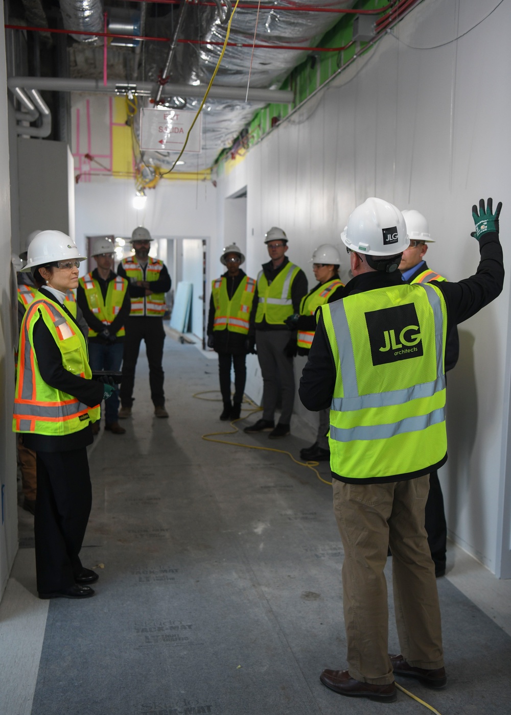 319th Medical Group tours developing Altru Health System medical center