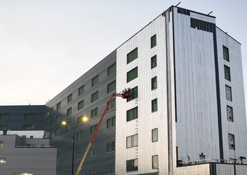 319th Medical Group tours developing Altru Health System medical center