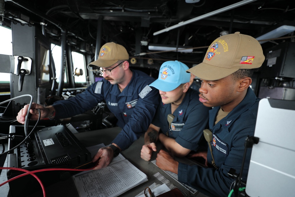 USS Paul Ignatius Deploys with GRFCSG