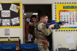 Safety first: 316th Security Forces Group enhances preparedness with active shooter training at base school