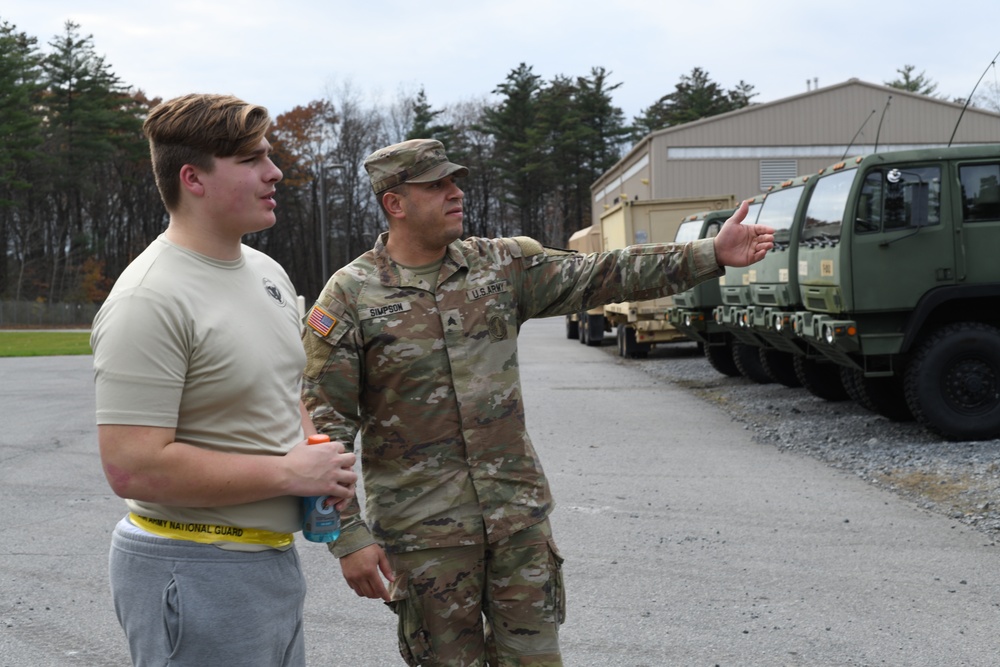 Local Teen Becomes Soldier for a Day