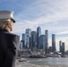 USS New York Man the rails