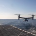 Marine Medium Tltrotor Squadron 774 landing on the USS New York