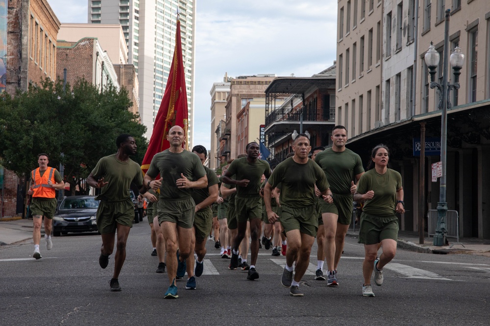 New Orleans based Marines celebrate Marine Corps' 248th Birthday
