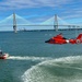 Air Station Savannah vists Coast Guard Cutter Healy