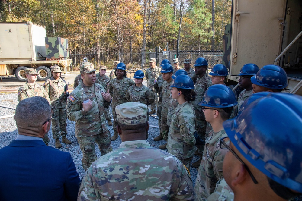 CSM Raymond S. Harris visits CASCOM