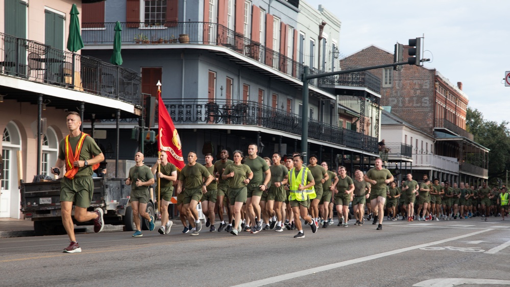 New Orleans based Marines celebrate Marine Corps' 248th Birthday