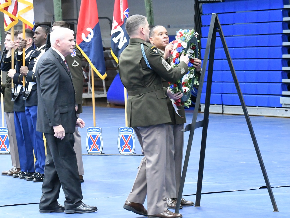 Fort Drum observes Veterans Day with wreath-laying ceremony