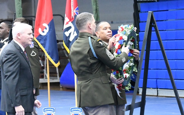 Fort Drum observes Veterans Day with wreath-laying ceremony