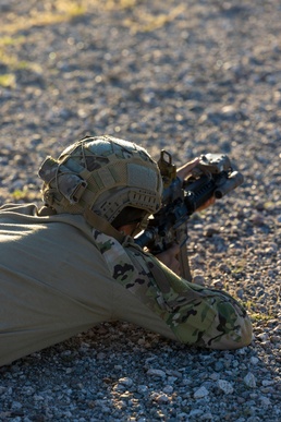 MARSOC Multi-Purpose Canine Handlers conduct Desert Training