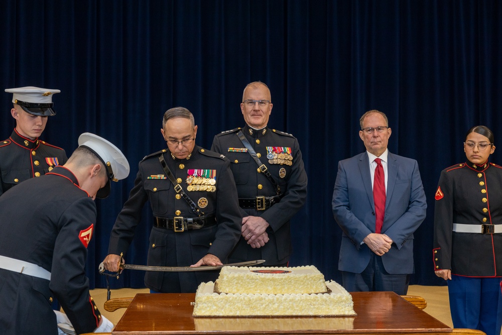 Department of State 248th Marine Corps Birthday Cake Cutting Ceremony