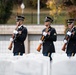 Military Funeral Honors and Funeral Escort are Conducted for U.S. Army Air Forces 2nd Lt. Porter Pile and Tech. Sgt. James Triplett in Section 81