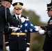 Military Funeral Honors and Funeral Escort are Conducted for U.S. Army Air Forces 2nd Lt. Porter Pile and Tech. Sgt. James Triplett in Section 81