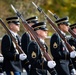 Military Funeral Honors and Funeral Escort are Conducted for U.S. Army Air Forces 2nd Lt. Porter Pile and Tech. Sgt. James Triplett in Section 81