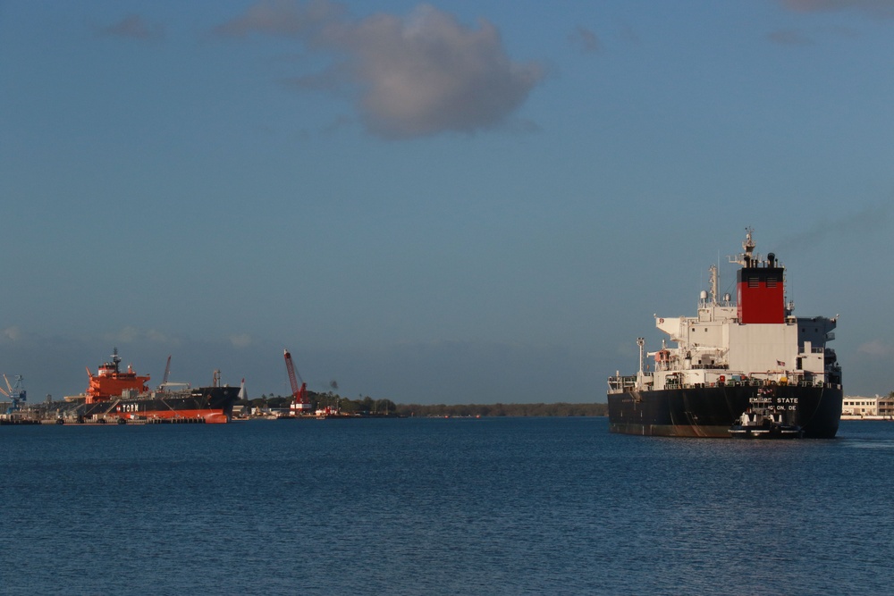 Merchant Tanker Departs JBPHH with Sixth Transfer of Red Hill Bulk Fuel Storage Facility Fuel