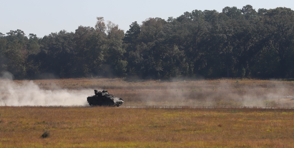 3rd ID Combined Arms Live Fire Exercise