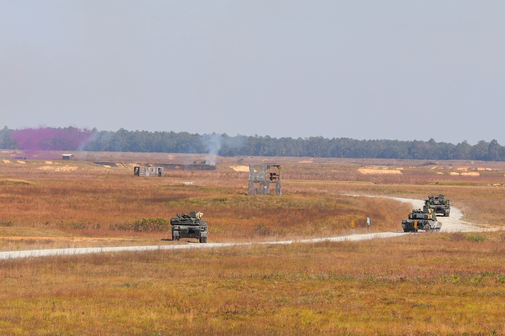 3rd ID Combined Arms Live Fire Exercise