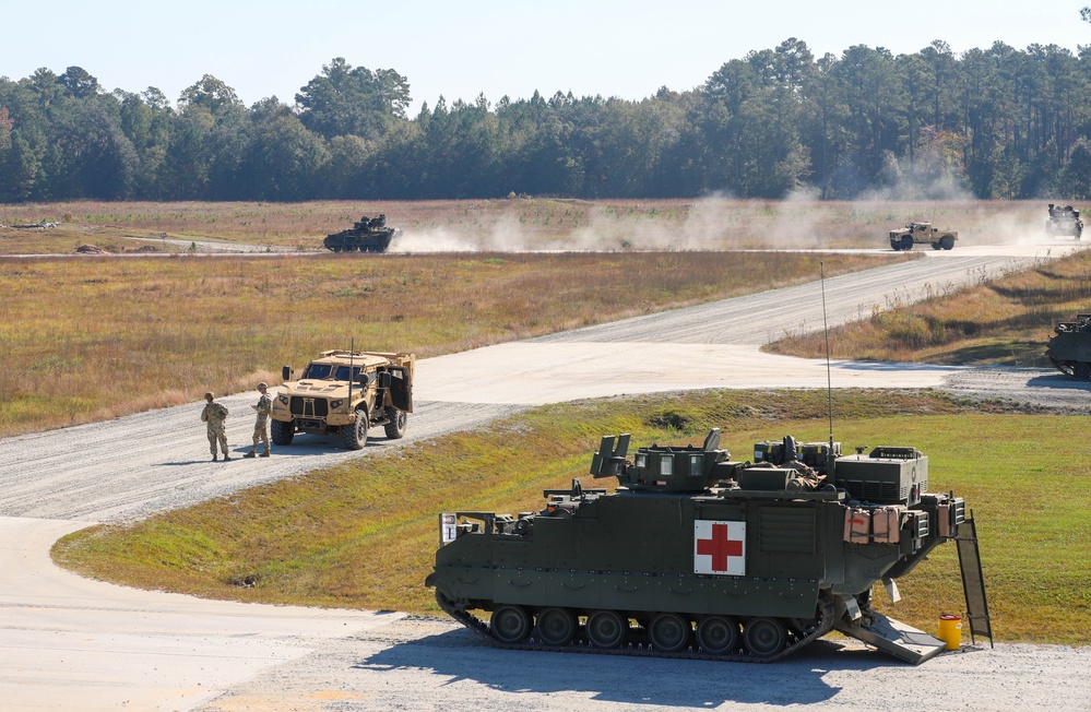 3rd ID Combined Arms Live Fire Exercise