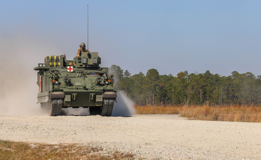 3rd ID Combined Arms Live Fire Exercise