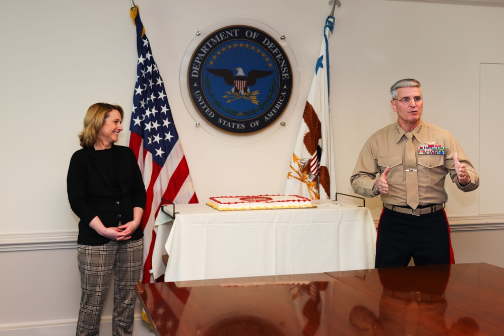 Cake Cutting Ceremony, Deputy Secretary of Defense