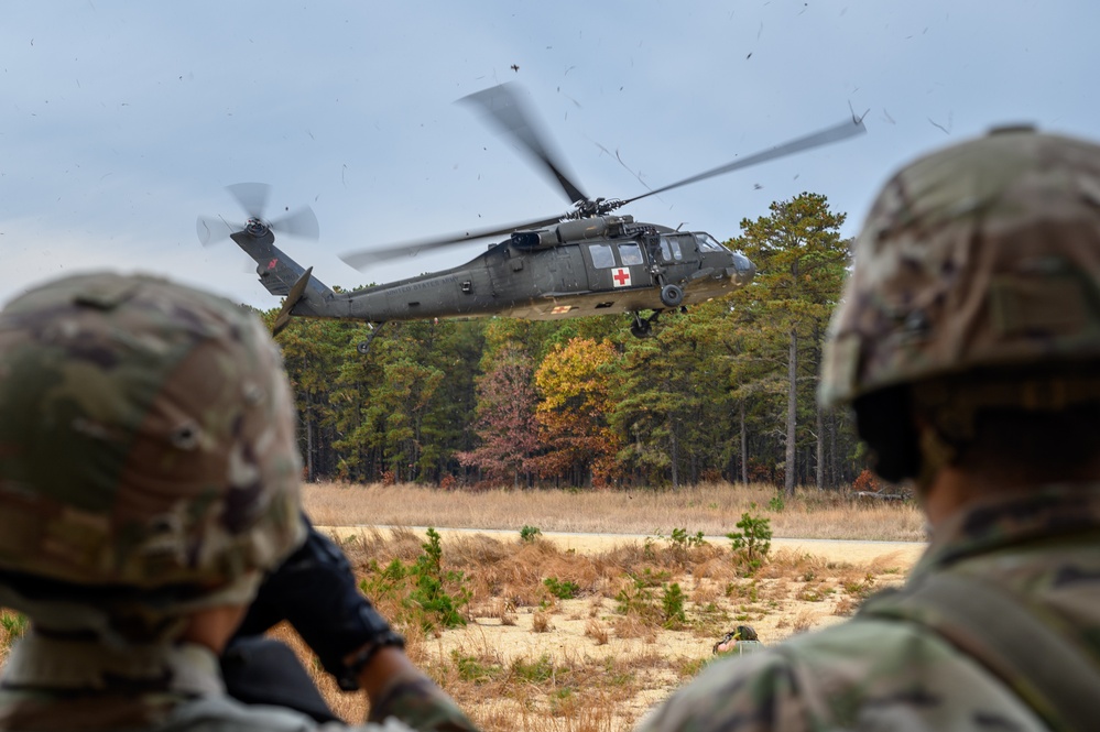 1-171st GSAB trains MEDEVAC with 44th IBCT