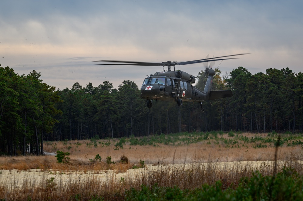 1-171st GSAB trains MEDEVAC with 44th IBCT