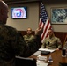 U.S. Marine Corps Lt. Gen. Bellon speaks with U.S. and Chilean Marines during a staff planner working group