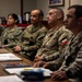 U.S. Marine Corps Lt. Gen. Bellon speaks with U.S. and Chilean Marines during a staff planner working group