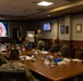 U.S. Marine Corps Lt. Gen. Bellon speaks with U.S. and Chilean Marines during a staff planner working group