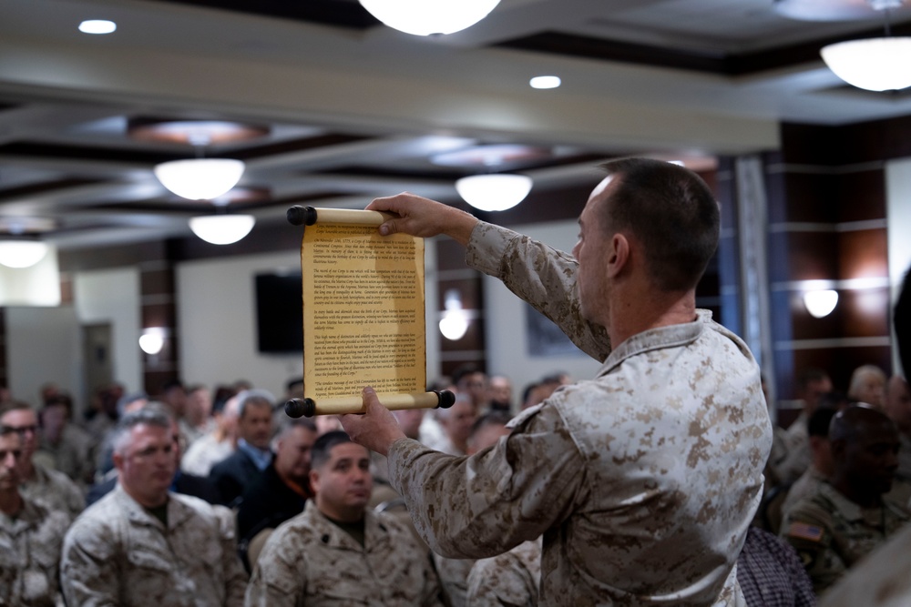 USMARCENT celebrates 248th Marine Corps Birthday