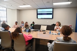 IWTC Corry Station Officer Guest Speaker for GenCyber Program