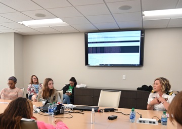 IWTC Corry Station Officer Guest Speaker for GenCyber Program