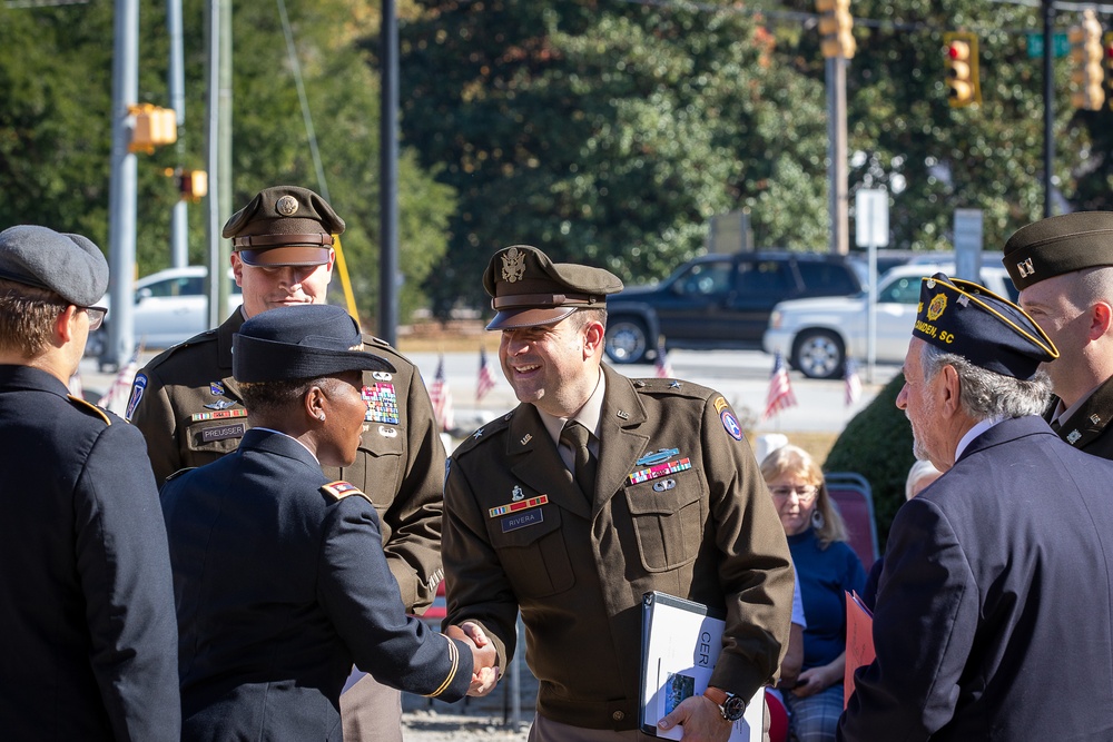 ARCENT Celebrates Kershaw County Veterans During Ceremony