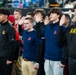 Oath of Enlistment Ceremony during NFL Salute to Service