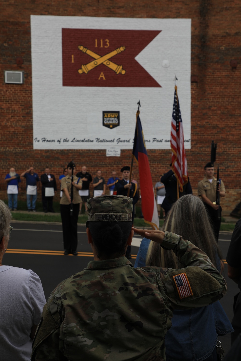 NC Guard Honors Community Leader for Soldier and Veterans Support