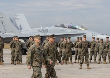 VMFA-115 Deactivation Ceremony