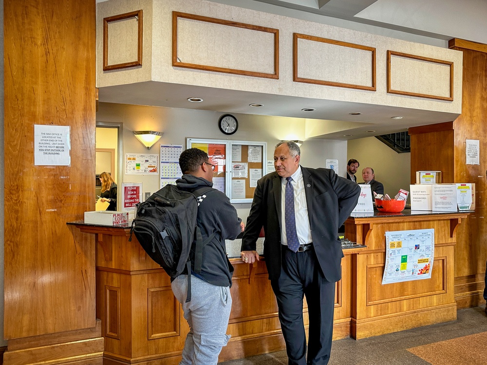 SECNAV Inspects Housing at Naval Station Norfolk to Improve Quality of Life For Sailors and Their Families