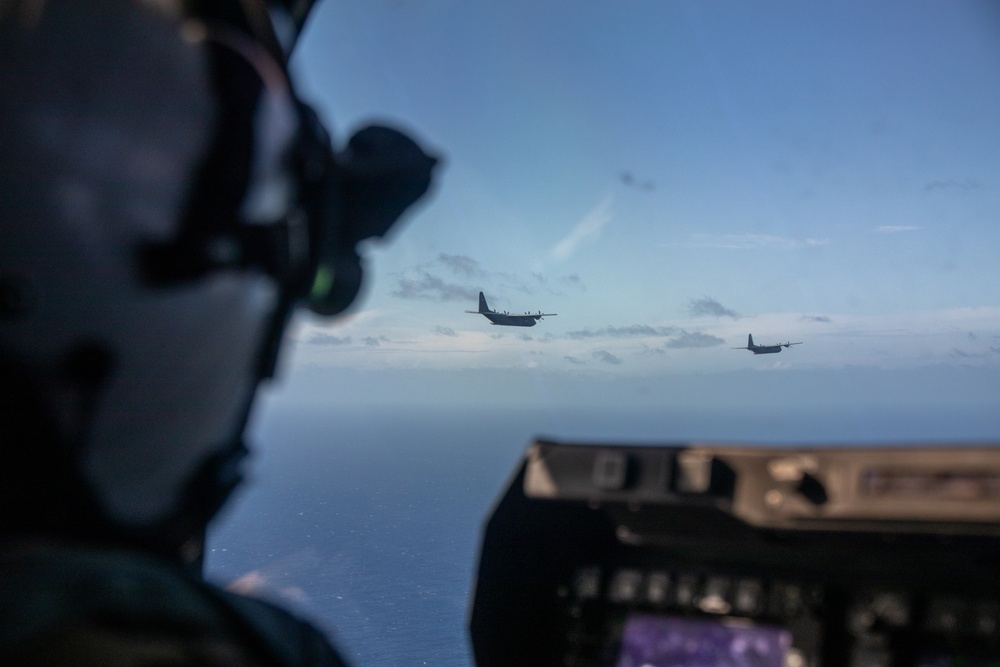 VMM-268 and 41st Airlift Squadron Participate in JPMRC 24-01