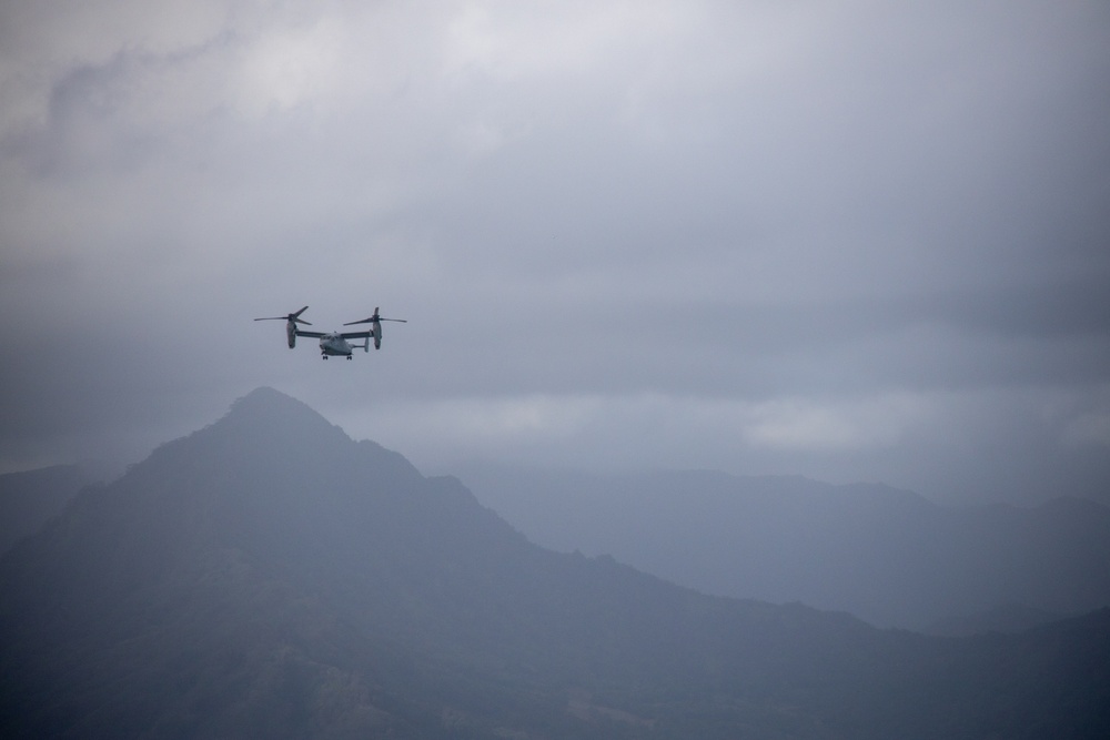 VMM-268 and 41st Airlift Squadron Participate in JPMRC 24-01