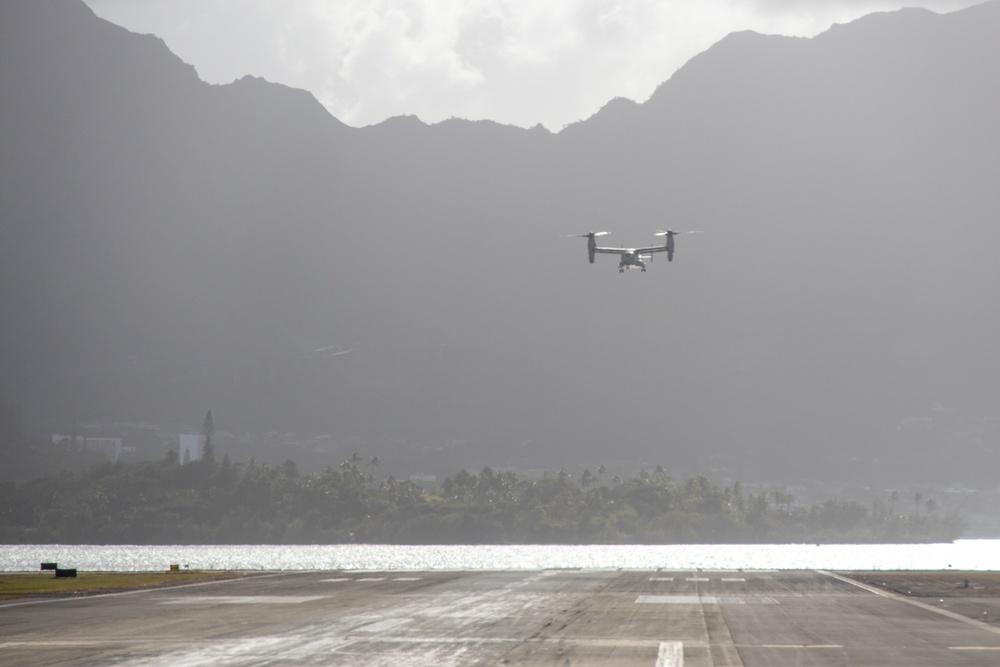 VMM-268 and 41st Airlift Squadron Participate in JPMRC 24-01