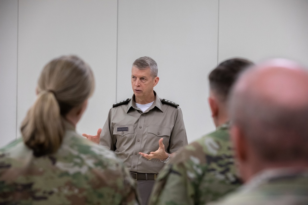 Gen. Hokanson visits 102nd CERFP