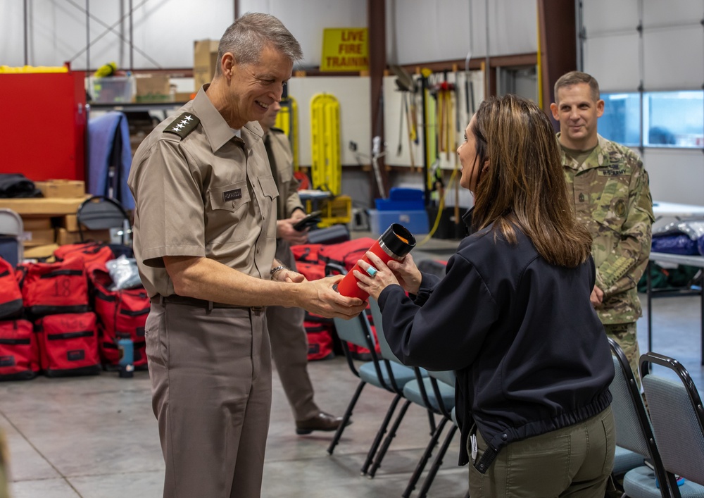 Gen. Hokanson visits 102nd CERFP