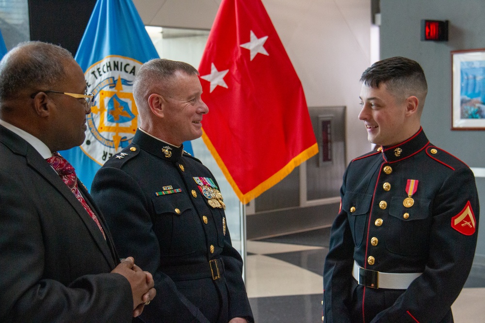 Marine Corps Installations Command Commanding General Speaks at Defense Logistics Agency Marine Corps Birthday Ceremony