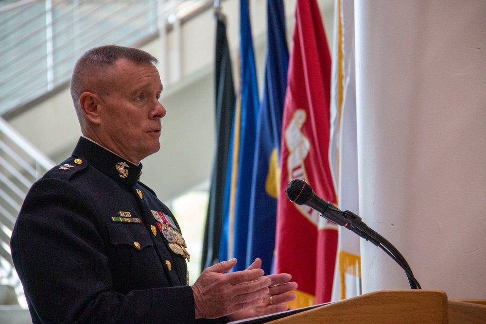 Marine Corps Installations Command Commanding General Speaks at Defense Logistics Agency Marine Corps Birthday Ceremony