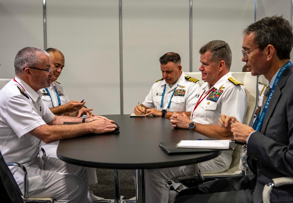Commander, U.S. Pacific Fleet attends Indo Pacific International Maritime Exposition 2023
