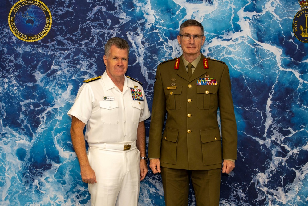 Commander, U.S. Pacific Fleet attends Indo Pacific International Maritime Exposition 2023