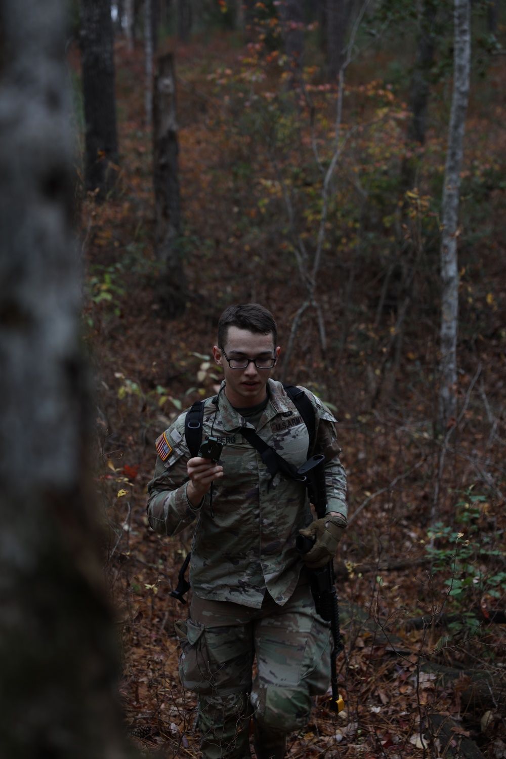 Best Squad Snapshot: Army Pfc. Sebastian Solberg Day Land Navigation